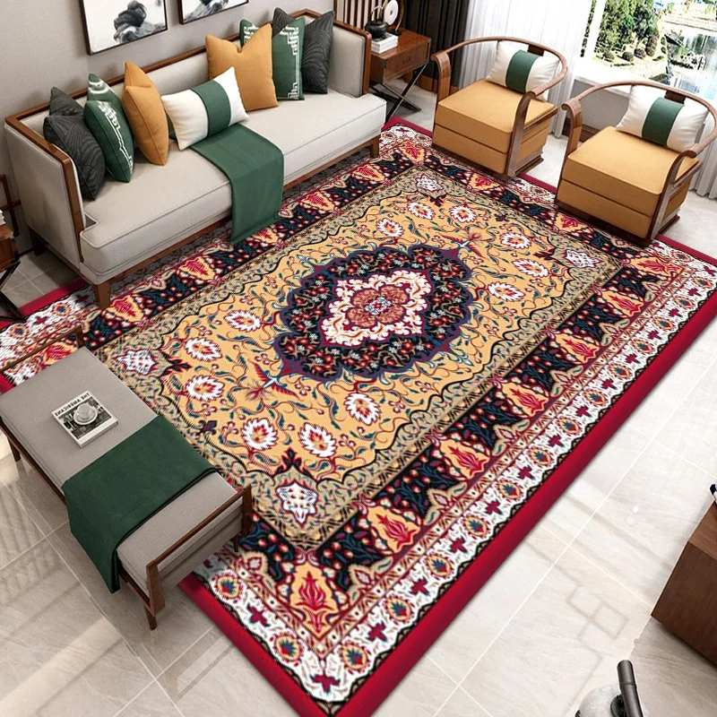 Wholesale Custom Middle Eastern Style Wool 3d Rug Carpet Turkish Persian Indian Rug for Living Room