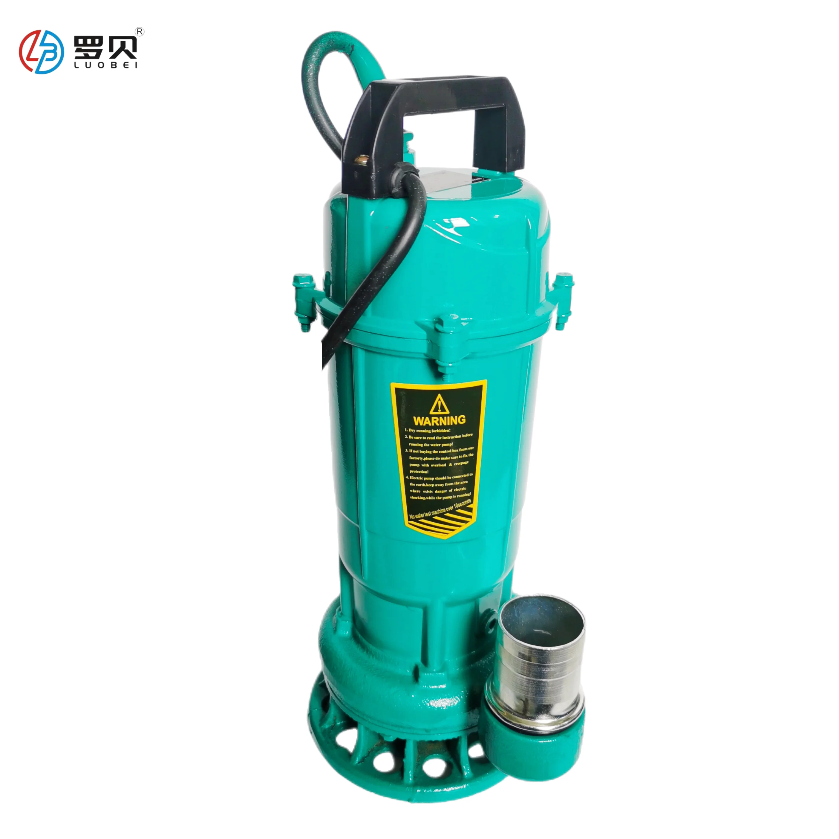 370W Sewage Automatic Submersible Water Pump Garden Fountain Pond Pool Sewage Cutting Submersible Pump