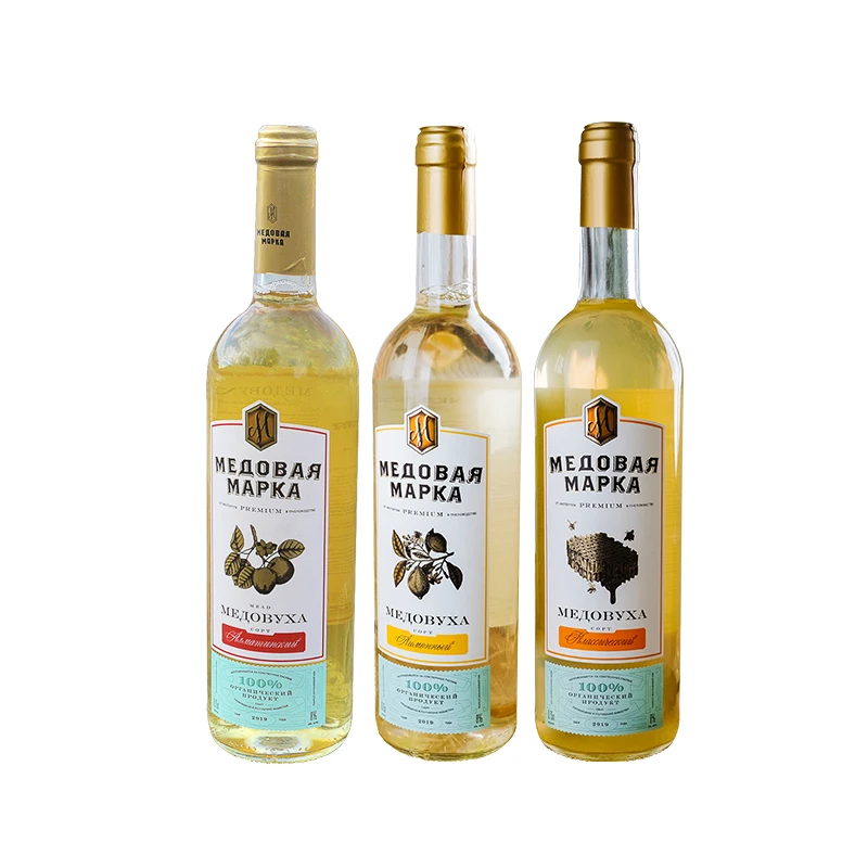 
Top Grade Quality Honey Products Hydromel Bottled Honey Beverage 