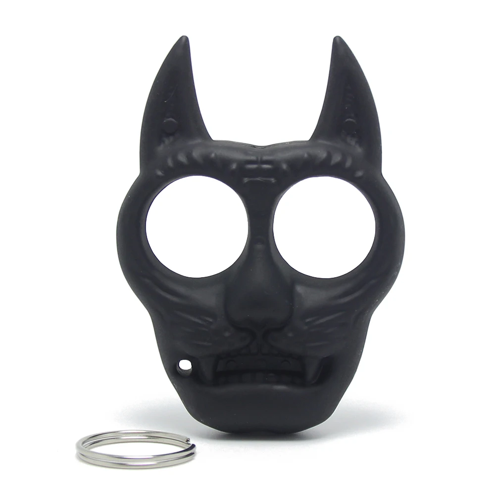 Defense Key Holder Cat Tiger Keyring For Women Fingers Charms Bag Accessory Novelty Strong Hard Plastic Safety Keychain Funny