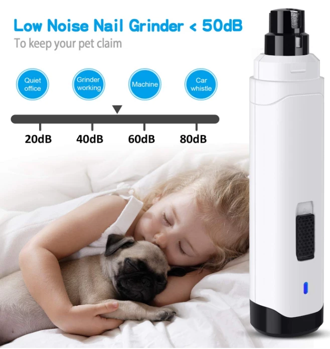 Pet want Dog and Cat Nail Clippers Electric Pet Nail Grinder Grooming Tools cat nail cutter
