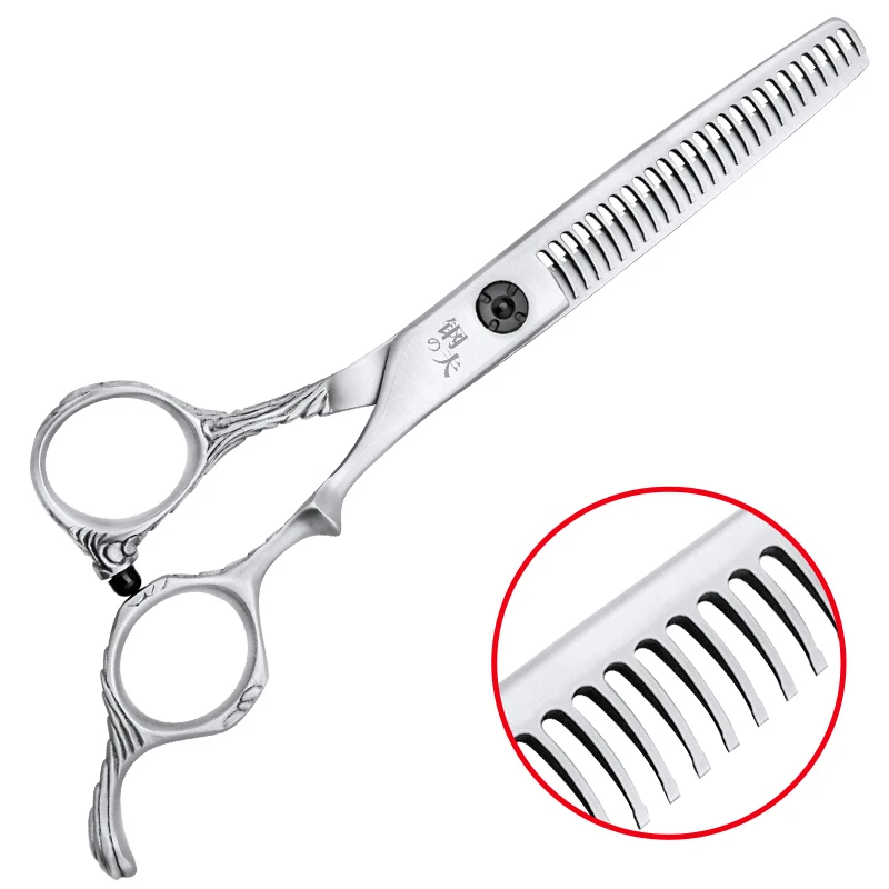 Advanced CNC craft haircut professional hairdressing scissors barber salon scissors with customized logo