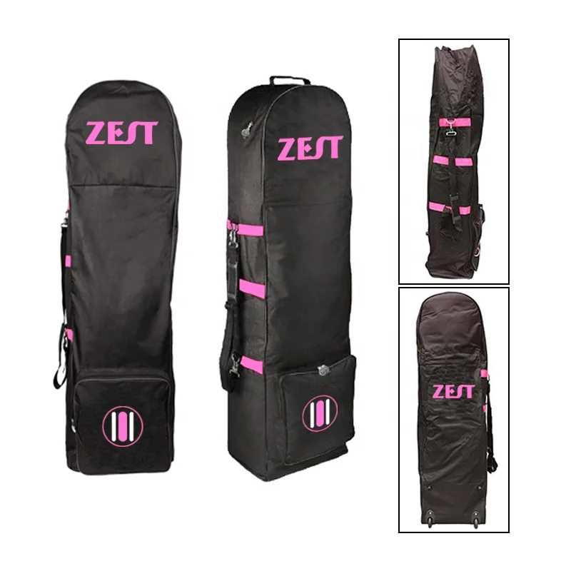 Padded Golf Travel Cover with wheels custom golf air aviation package