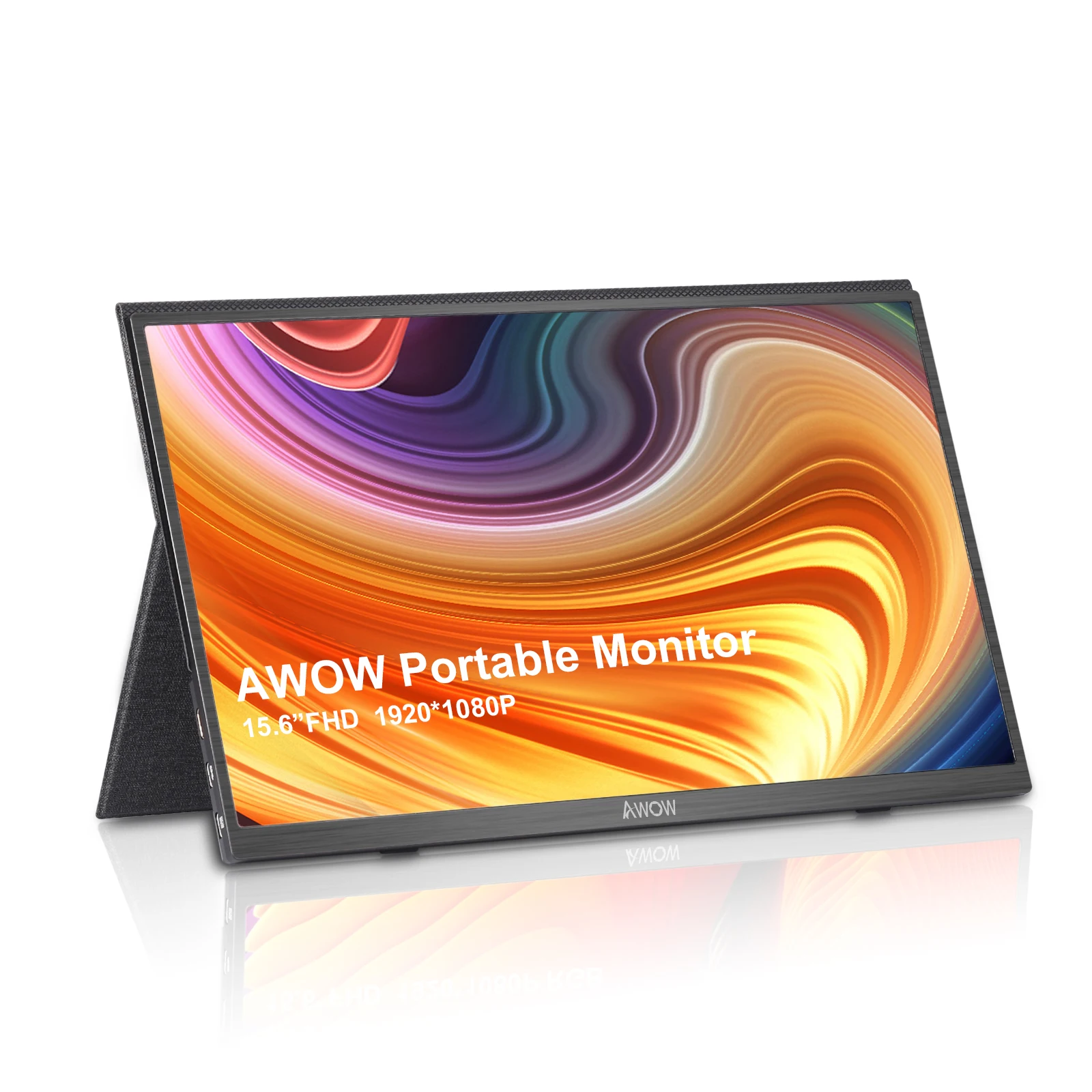 AWOW 15.6' 15.6 Inch 1080P IPS Portable Display Monitor Portatil Gaming Game Screen Portable Monitor