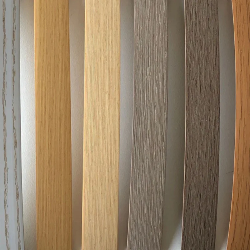 Cheapest Price High Quality Board Golden Color PVC MDP Edge Banding Tape Banding Edge in Sale for Furniture