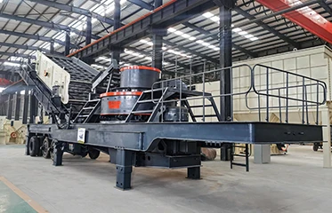 mobile sand crushing plant