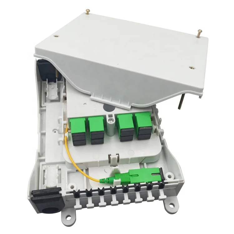 Компактный размер волоконно-оптический блок с 8 ядрами 1X8 PLC сплиттер