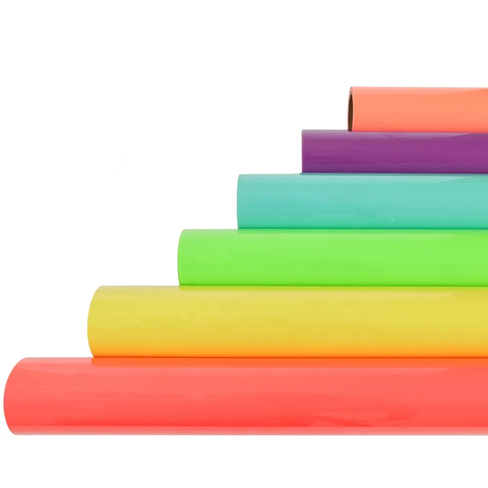 New Iron On Transfer Sheets Vinyl Heat Transfer Printing Film Vinyl PU Rolls