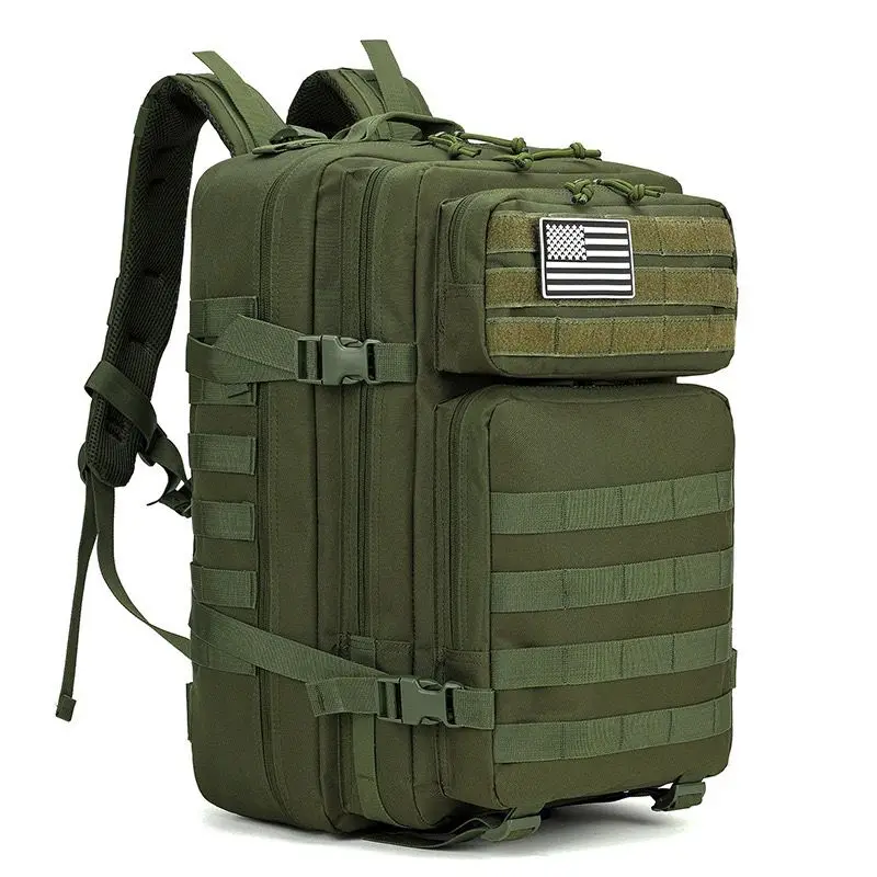 Factory Customized tactical backpack 45l Unisex Molle Bag Large 3 Day Assault Pack Waterproof Polyester tactical bags for men