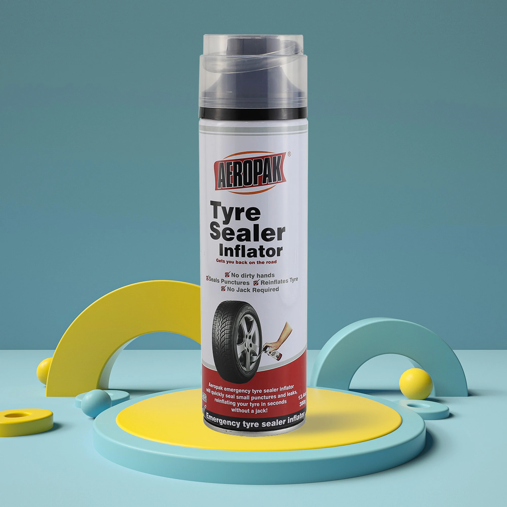 Aeropak 500 мл аэрозоль от китайского производителя исправление плоских шин герметика насос спрей для ремонта использования в экстренных ситуациях