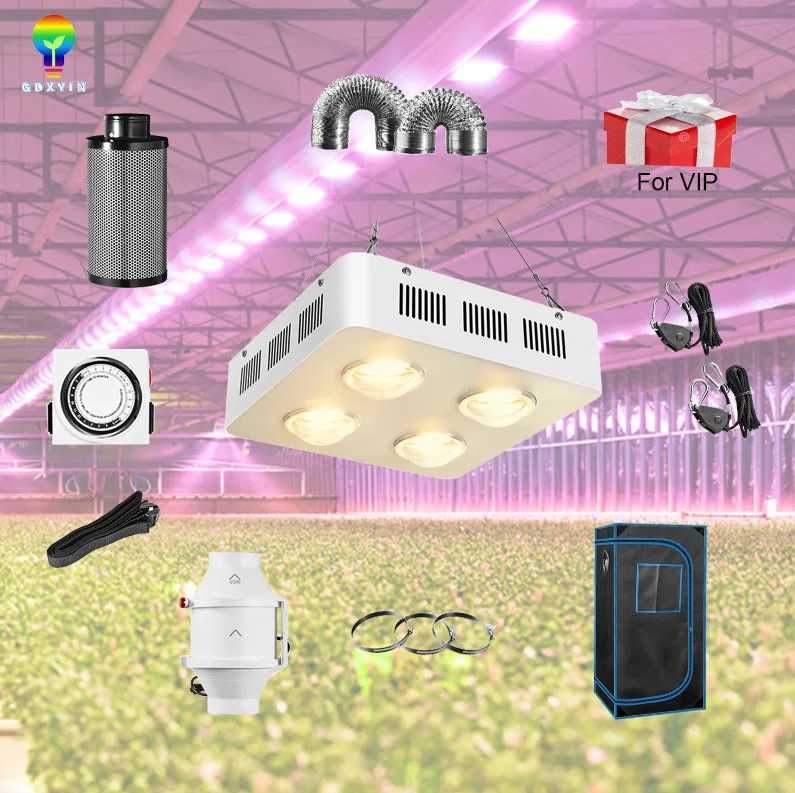 
Hydroponic diy COB LED Grow Lights full spectrum led grow light 