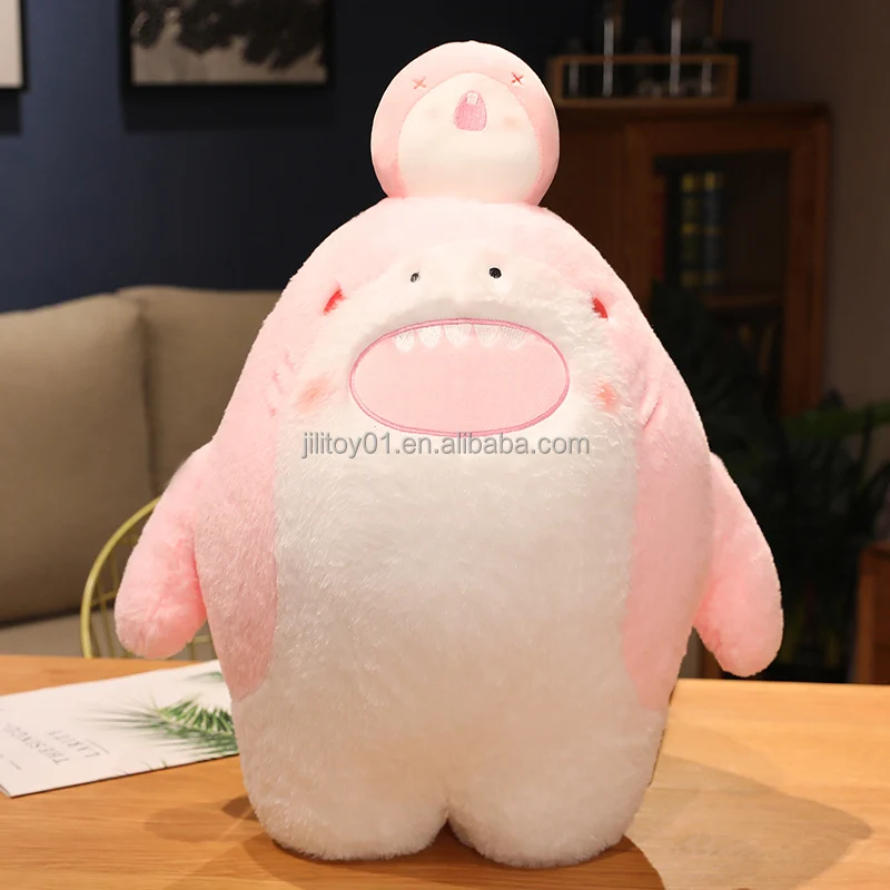 wholesale soft cute shark plush toys pillow manufacturer design your own shark plush toy