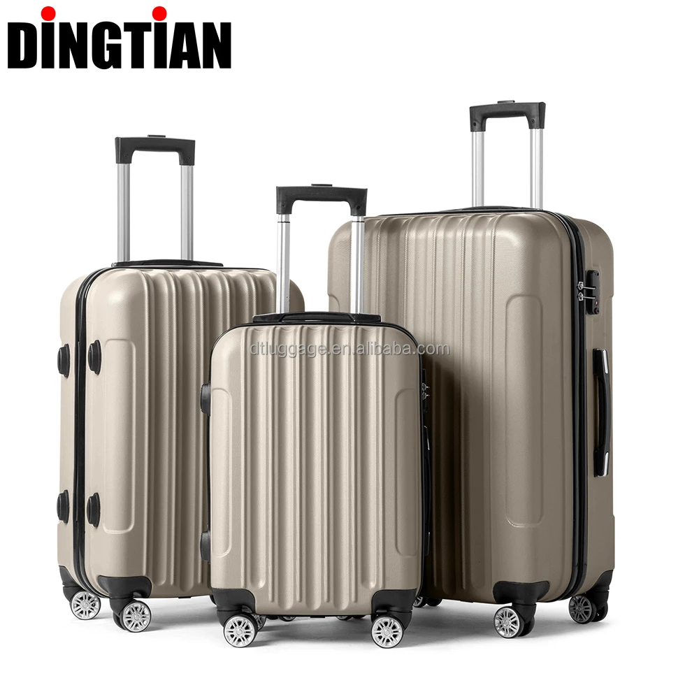 Best Selling High Quality 4 Piece Luggage Set Travel Lightweight Suitcase Trolley Case With Spinner Wheels For Travel Business