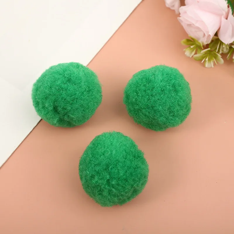 Wholesale 1/1.5/2/2.5/3cm Soft Polypropylene Pom Poms Ball Accessories Christmas Snow Pompom Ball Decoration Crafts