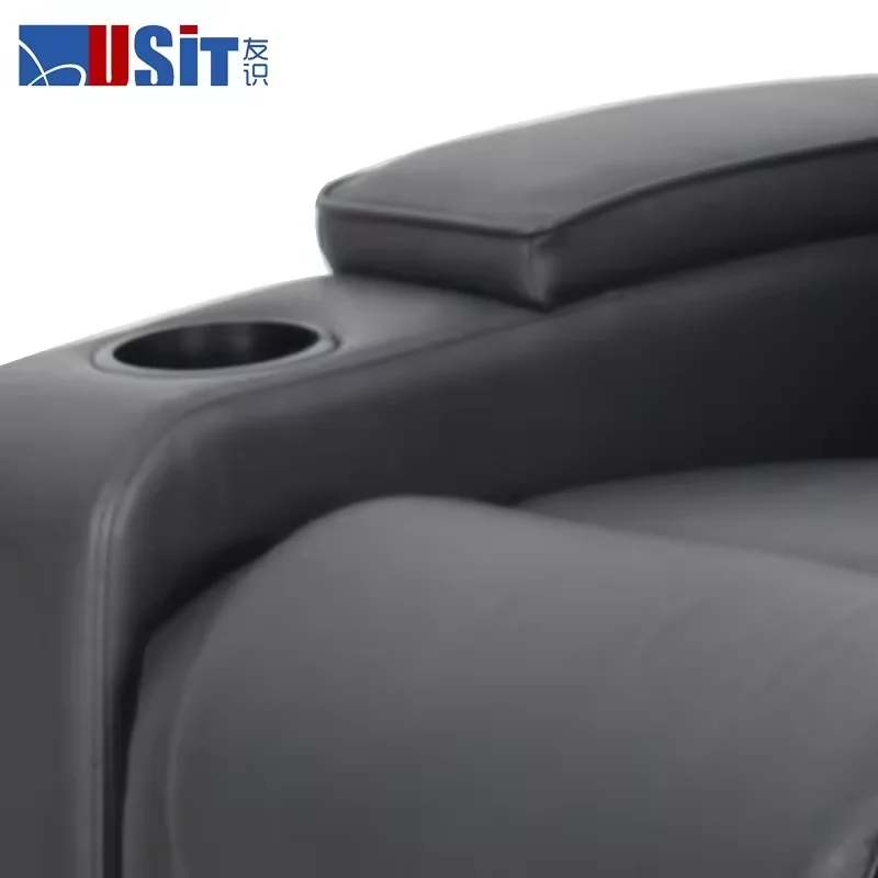 Luxury Modern Living Room Multifunctional Smart Electric Recliner Single Leather Recliner Sofa
