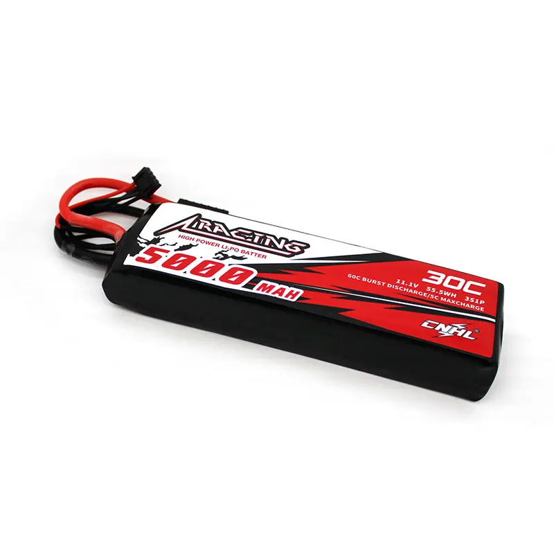 Cnhl 11 1 v 5000mah 3s 30c lipo батарея с traxxas trx разъем для радиоуправляемого автомобиля