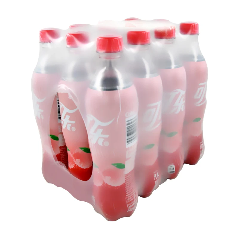 Newly launched peach flavored soft drink 500ml carbonated soft drink carbonated cola drink