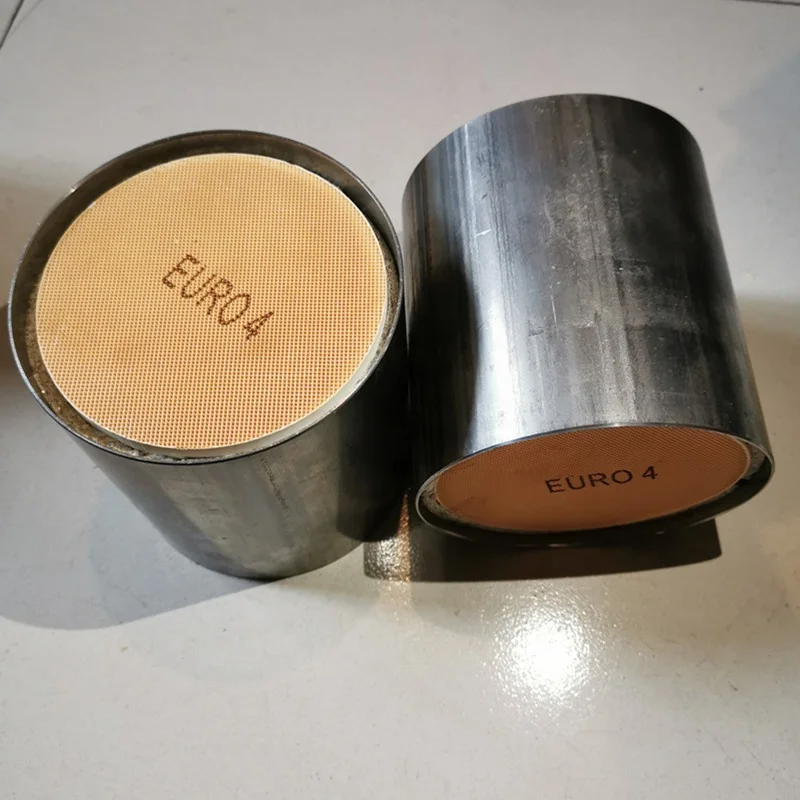 Трехходовой Круглый Универсальный каталитический конвертер с керамической подложкой Евро 4 120*125 мм