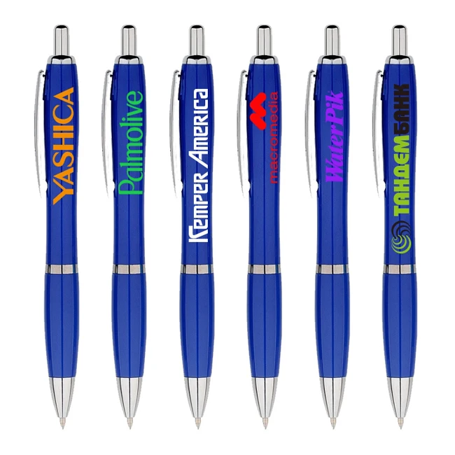 
2173 Cheap promotion Big customer logo Antibacterial pen with Ag material ISO 22196 