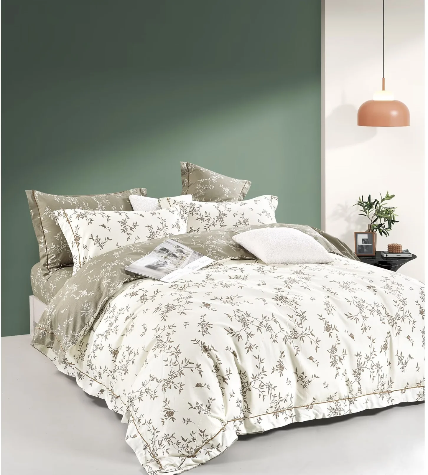 customized new printed cotton duvet cover new cotton printed bedding sets bed sheet with pillow case