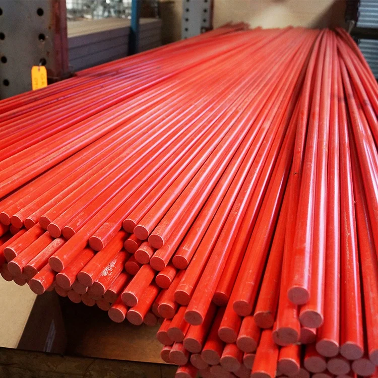 Pultrusion Round Durable Solid Fiber Glass 1mm 8mm 12mm Threaded Flexible Solid Fiberglass Rods