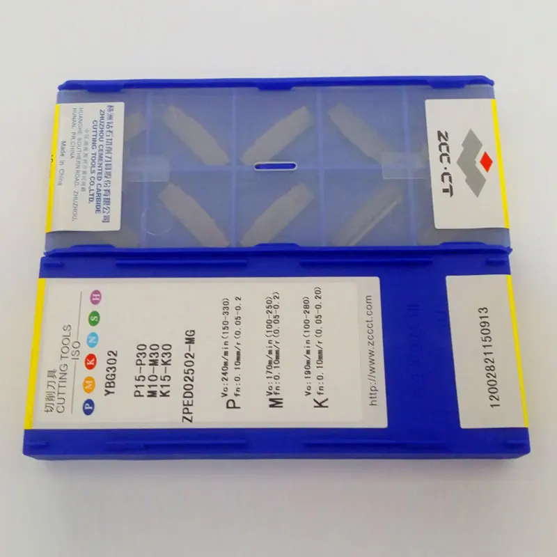 CNC Carbide Inserts grooving carbide insert For Metal  ZTGD0404