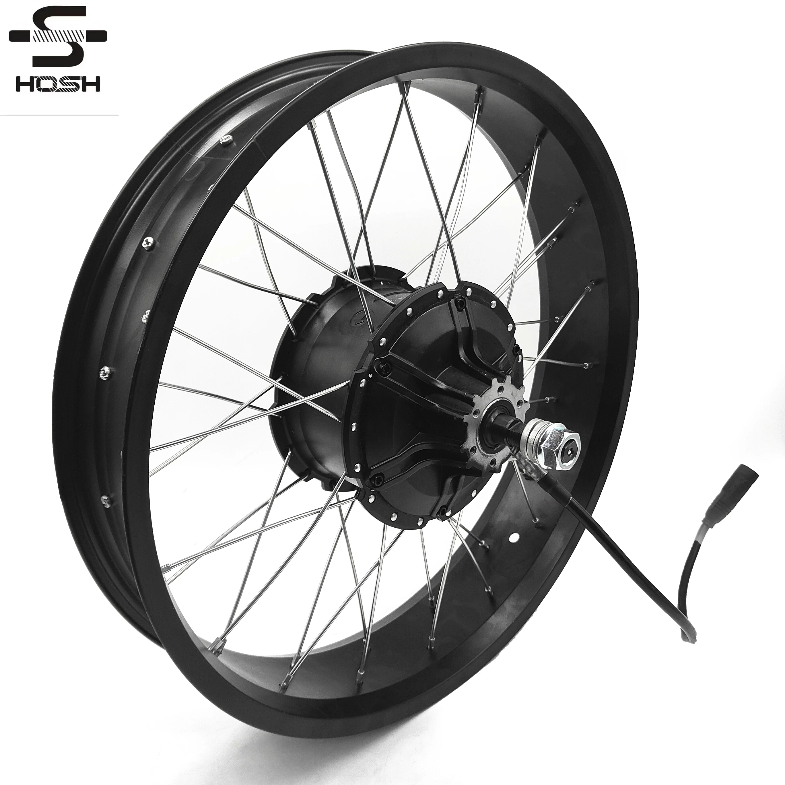 ebike hosh 36V 48V 60V 350W 500W 1000W  Brushless Gear Hub Motor with Wheel for  e-bike electric bicycle