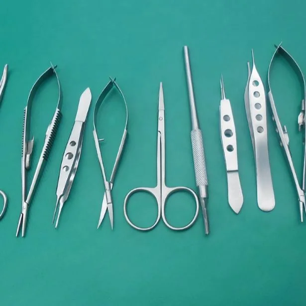 Инструменты для глаз 10 шт., базовая Микрохирургия глаз, офтальмологические инструменты, ножницы, хирургические инструменты, сделанные в Пакистане PK