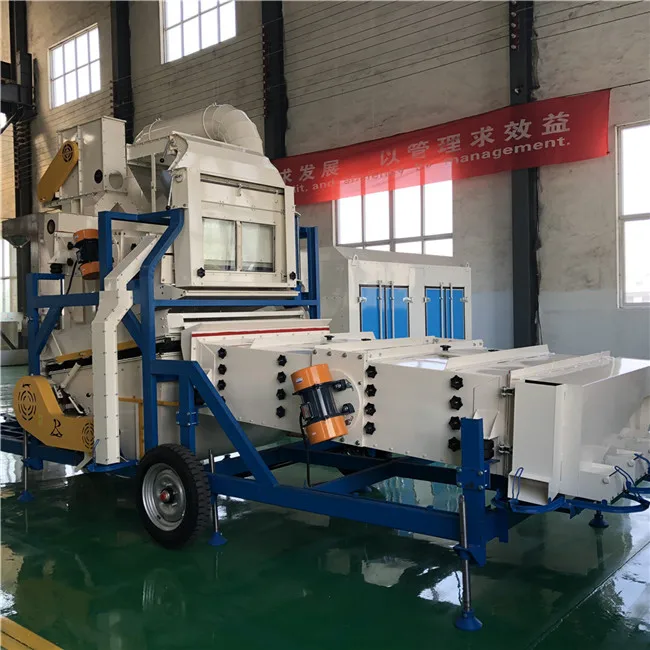 oats oil peanut quality caraway quinoa seeds grain cleaning pre-cleaning machine