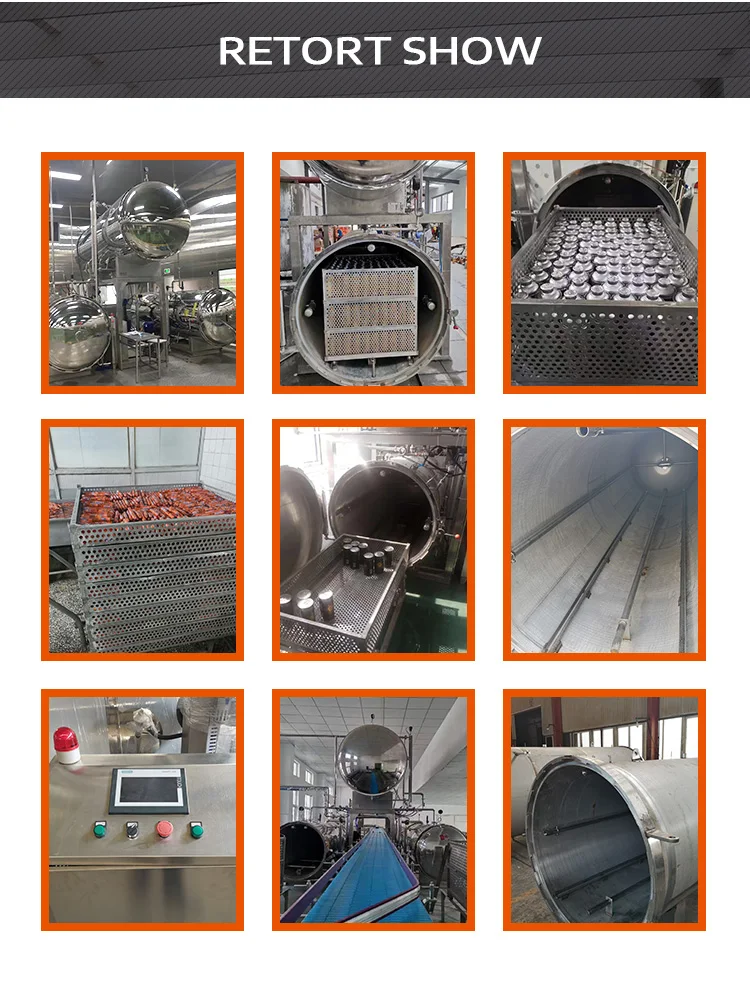 Horizontal 35L 50L 75L 100L 120L 150L Automatic Steam Sterilization Machine