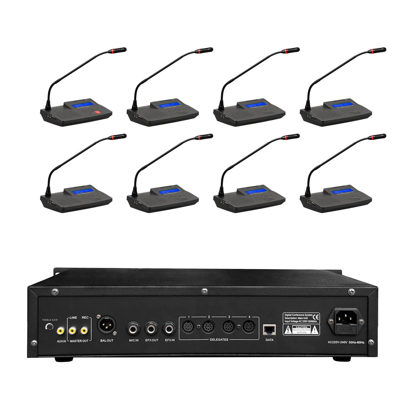 OBT-6000 Profession Audio Desk-stand Gooseneck Microphone Dynamic Studio Microphone