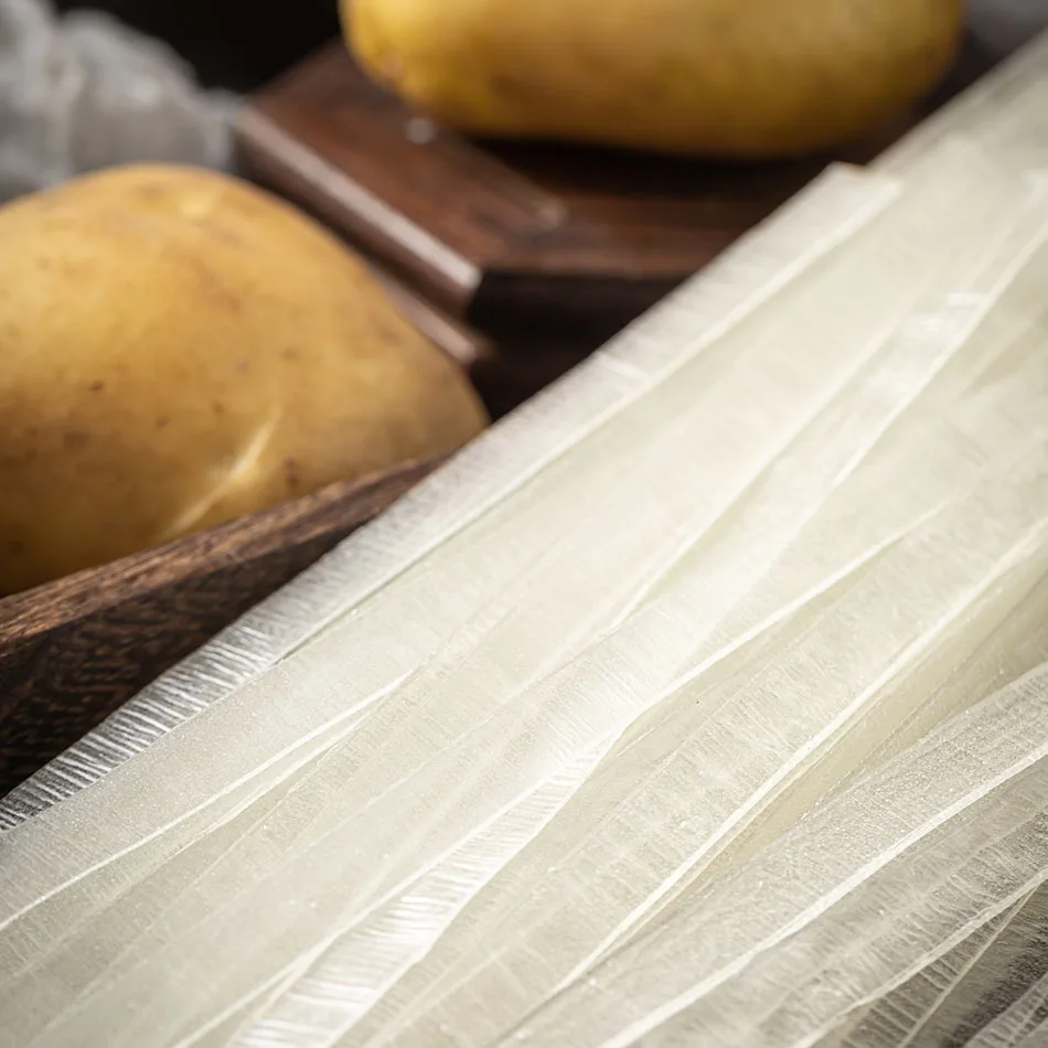 Potato vermicelli noodles for cooking low calories instant noodle OEM service