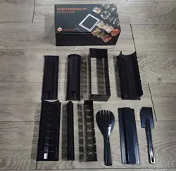 Eco Friendly Beginner 10 Pieces Professional Sushi Making Kit