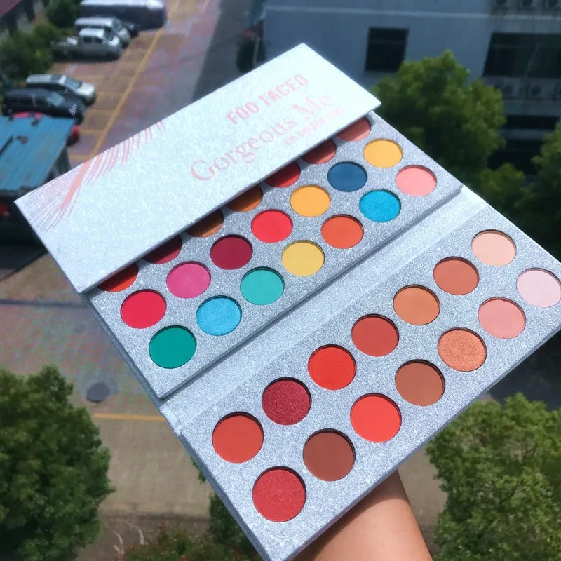 
Pro 63 Colors Eyeshadow Palette Highly Pigmented Matte Shimmer Make Up Eyeshadow Palette Pigmented Powder Colors Long Lasting 
