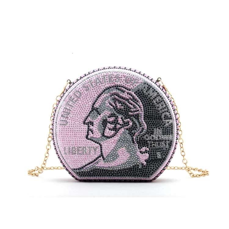 
Diamonds Small Purse Chain Shoulder Handbags Wedding Party Evening Bag money evening clutch bag 