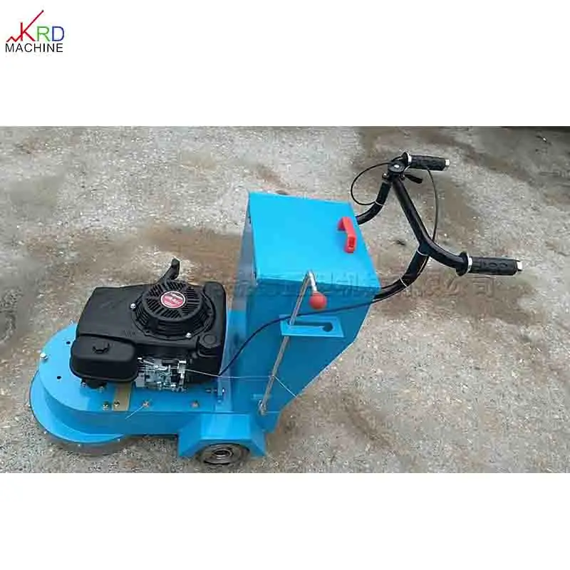 7.5 hp Traffic road line marking removal machine Hand-pushed hot melt road marking remover Gasoline powered road marking remover