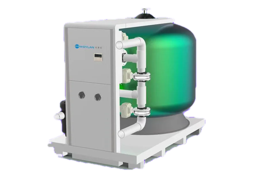 Swimming pool intelligent filter, swimming pool integrated filter equipment, underground swimming pool filter