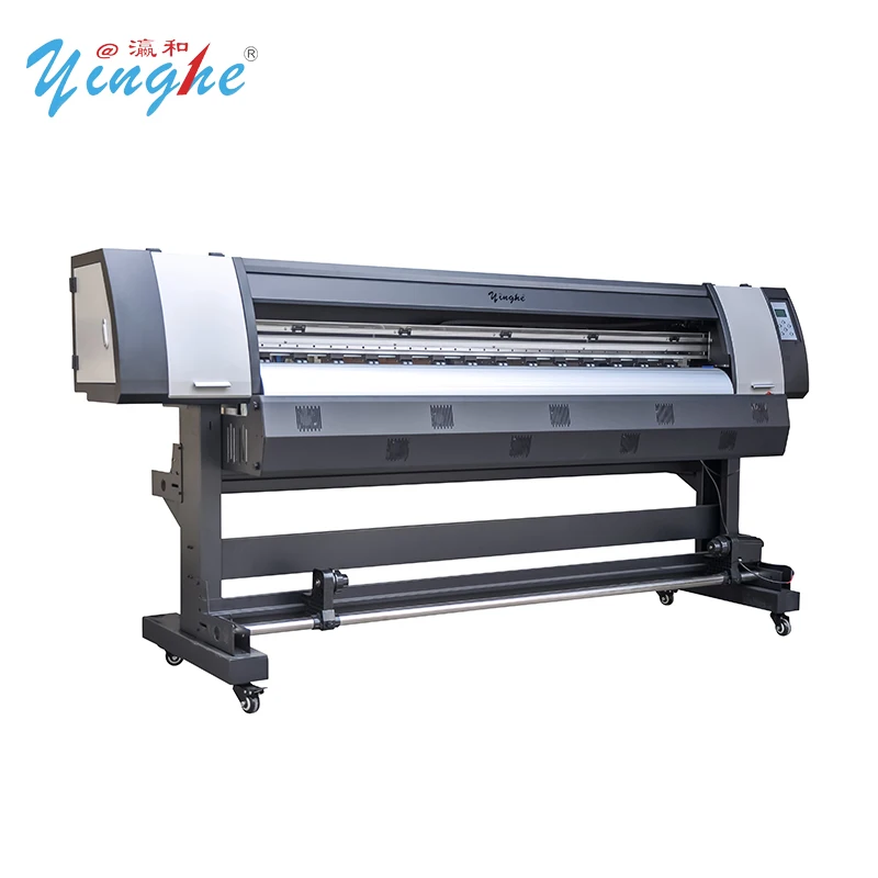 Yinghe Brand Stock Machine For 6FT 1800i Tarpaulin and Sublimation Printing Machine With I3200 Print Head In High Speed