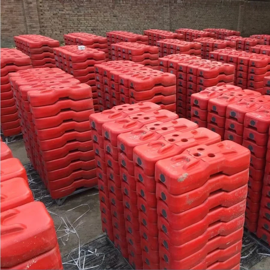 Temporary fence plastic base