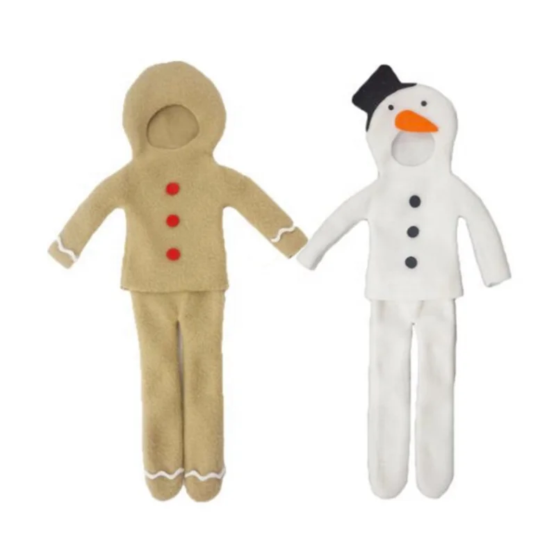 Elf Doll Costume Lovely Snowman Christmas Couture Outfits  for Christmas Elf Accessories Clothes