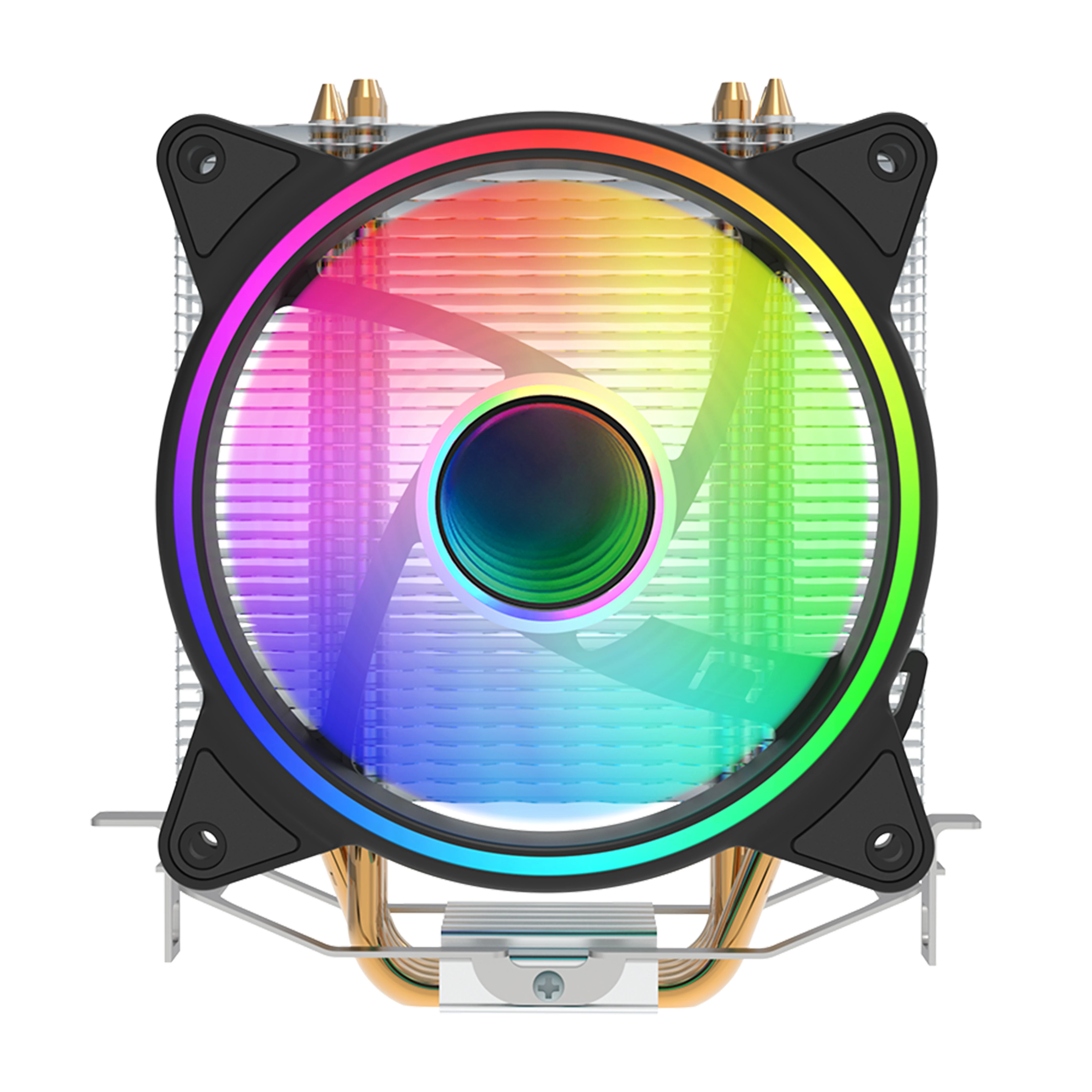 Custom 120mm RGB/ARGB CPU Cooler Liquid PC Cooling Fan PWM Fans with ARGB Features