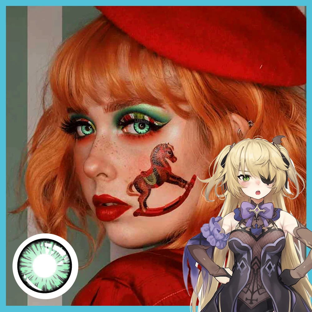 Hot Selling Miracle times Contact Lenses Prescription From Plano to 800 anime lens Yearly Throw Soft contacts