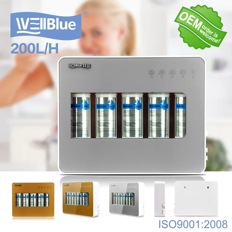 Easy install Water filter manufacturer Alkaline UF water filter , alkaline water filter fast flow