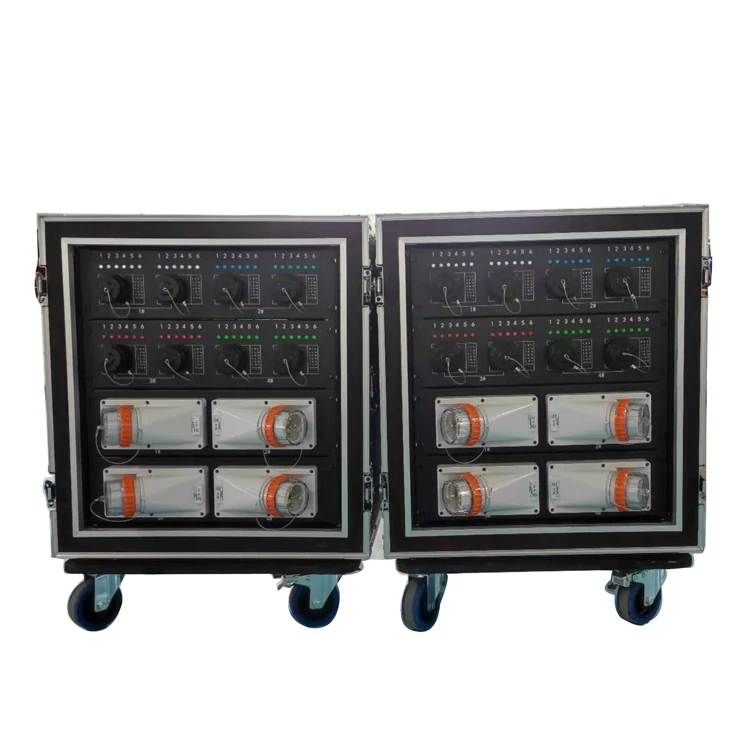 48 channels 200w 50 amp power distribution box portable small power distribution cabinet