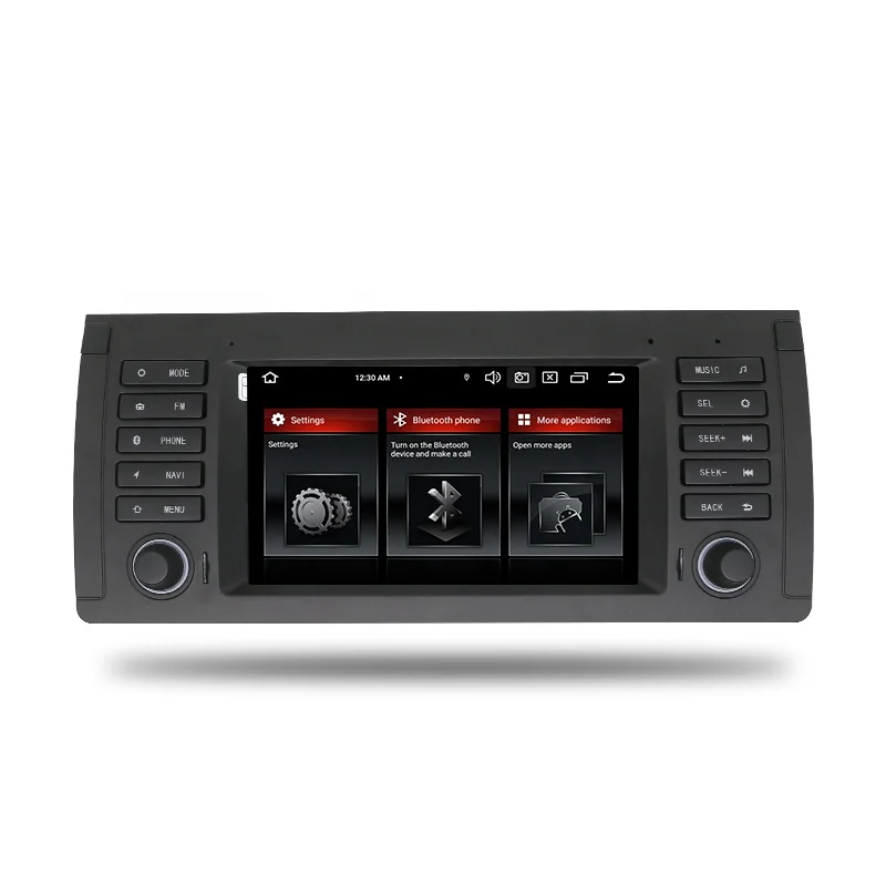 2din Android car radio  for BMW E39  7inch IPS Car GPS  support wifi AHD rear view camera built-in carplay module