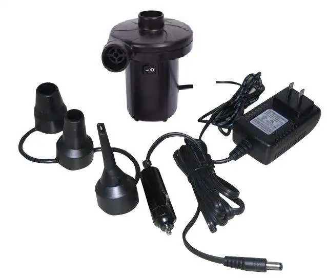HT-202 Двухстороннее Электрический воздушный насос OEM 12V стандартный надувная рыбацкая лодка и воздушной подушке низкого давления Одноступенчатого насоса