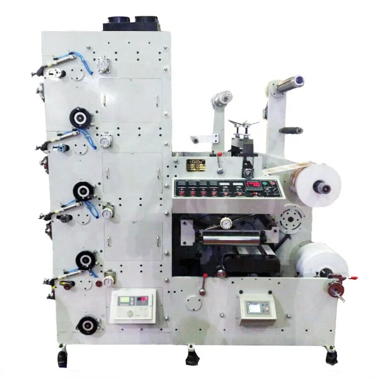 Paper processing machinery flexographic printers flexo label printing machine