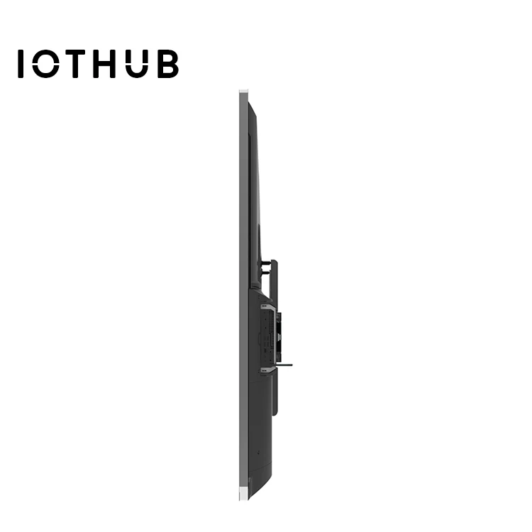 HUSHIDA Professional customized 75inch 4mm tempered glass touch screen teaching and meeting smart interactive whiteboard