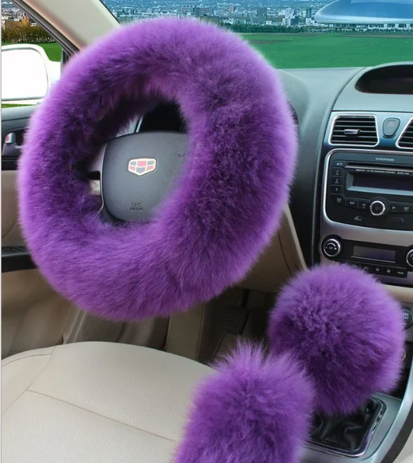 
Car warm Crystal Steering Wheel Cover 