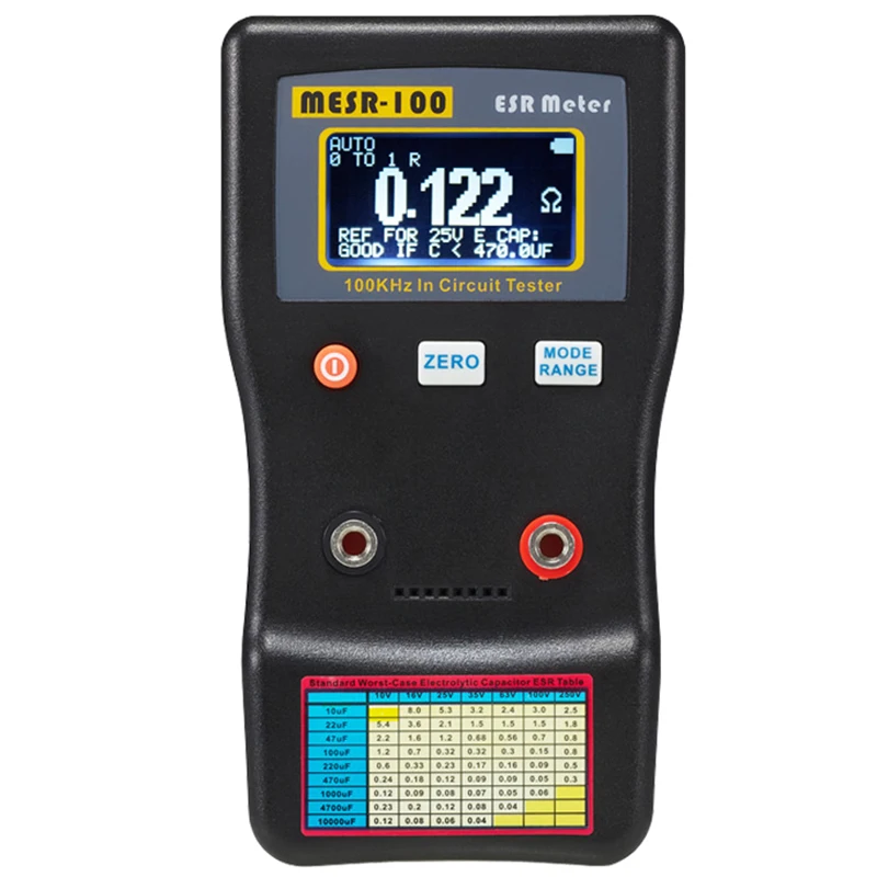 
Digital display automatic range electrolytic meter Capacitor internal resistance MESR-100 smart version online measurement 